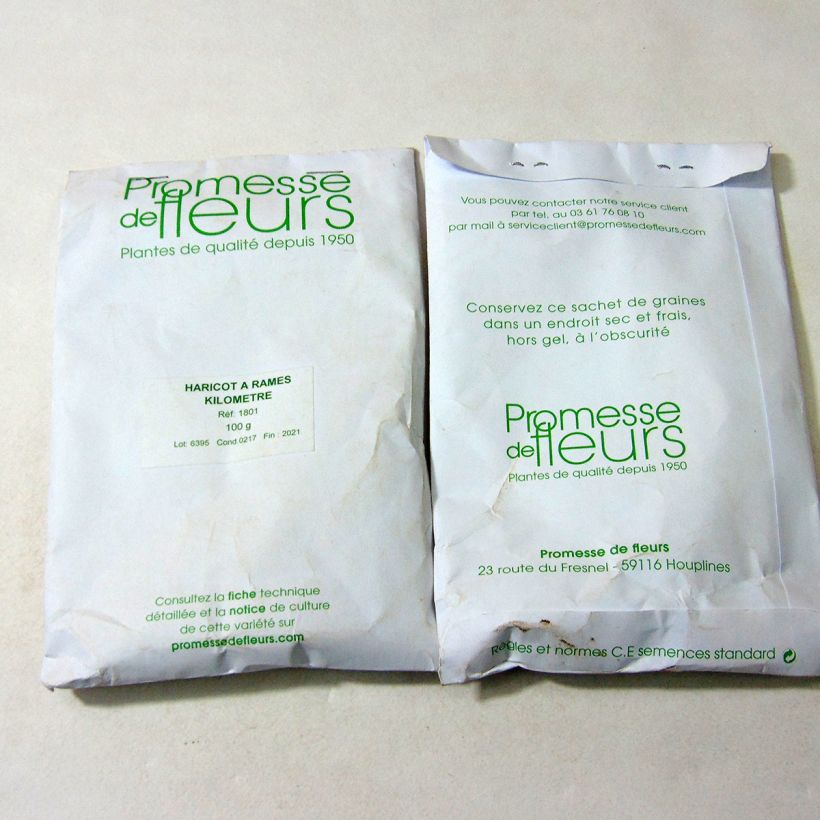 Example of Kousenband - Vigna unguiculata het zakje met 450 zaden (100g) as you get