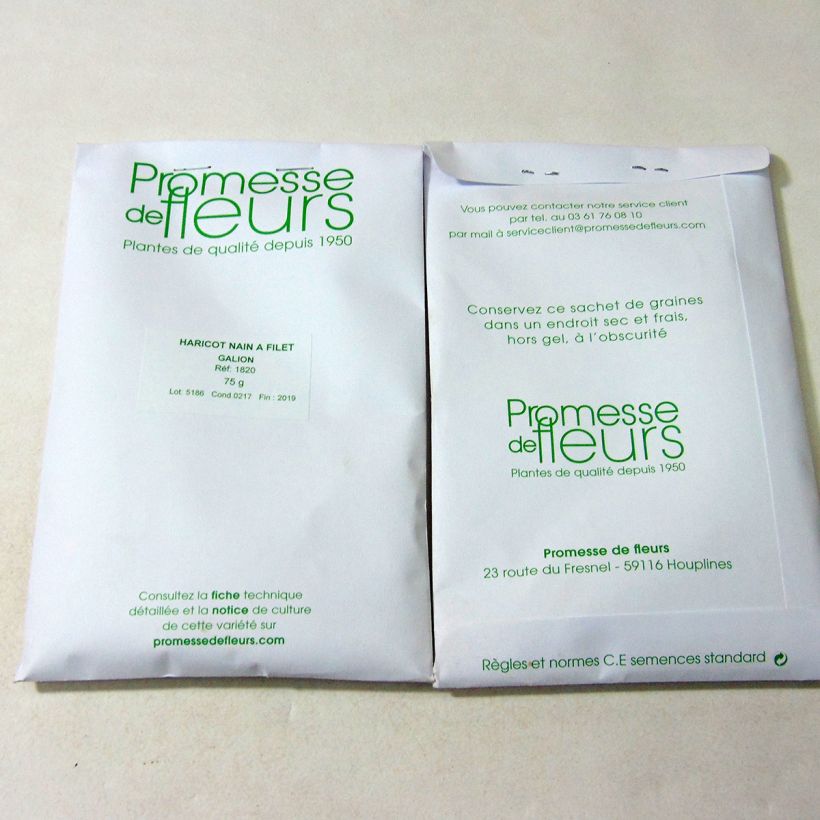 Example of Stamslaboon Galion het zakje met 200 zaden (75g) as you get