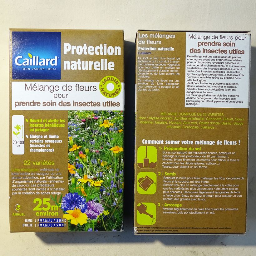 Example of Bloemenmengsel voor biologische bestrijders het zakje zaden van 40 gram as you get