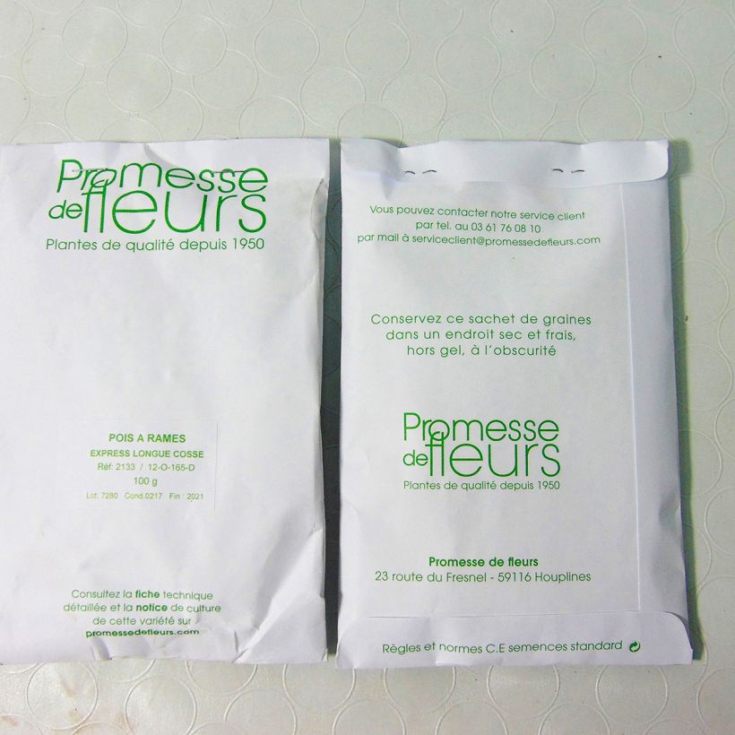 Example of Stokerwt Express met lange peulen het zakje met 250-350 zaden (100g) as you get