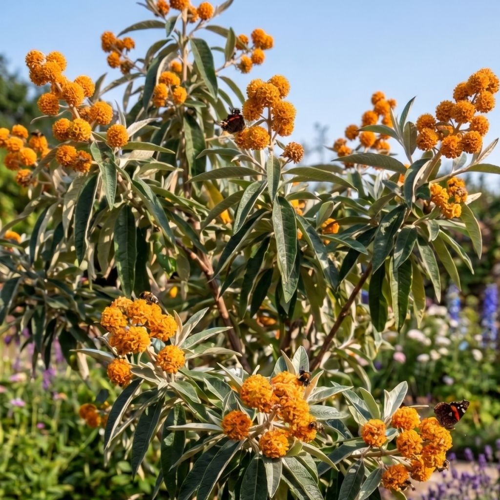 Buddleja megalocephala - Vlinderstruik