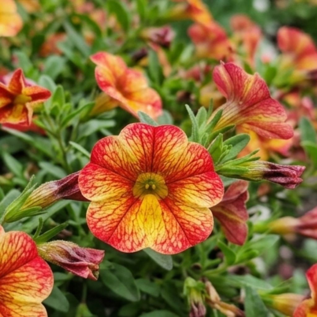 Calibrachoa MiniFamous Uno Bakari - Mini petunia