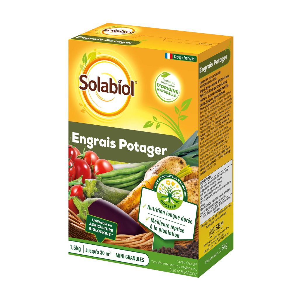 Engrais potager Solabiol 