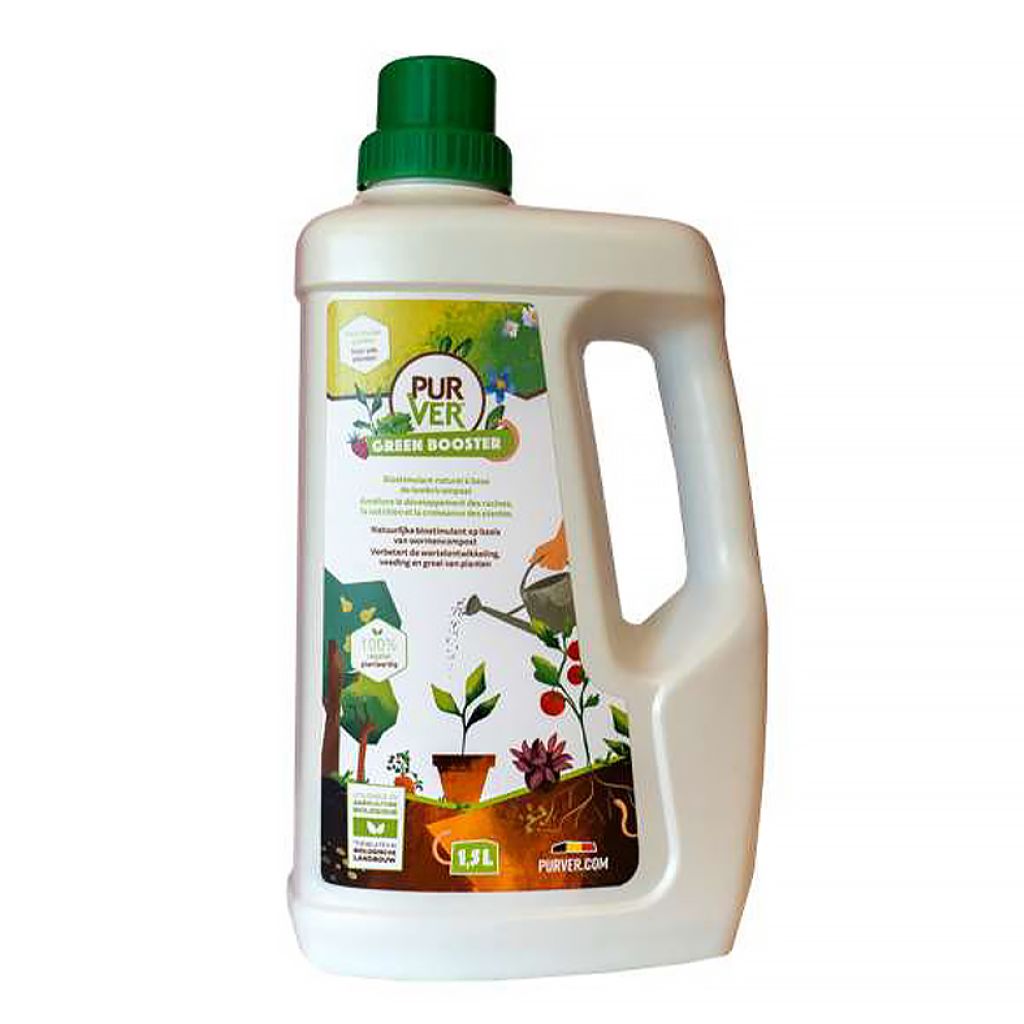 Green Booster fertilisant naturel liquide à base de lombricompost - Pur Ver 