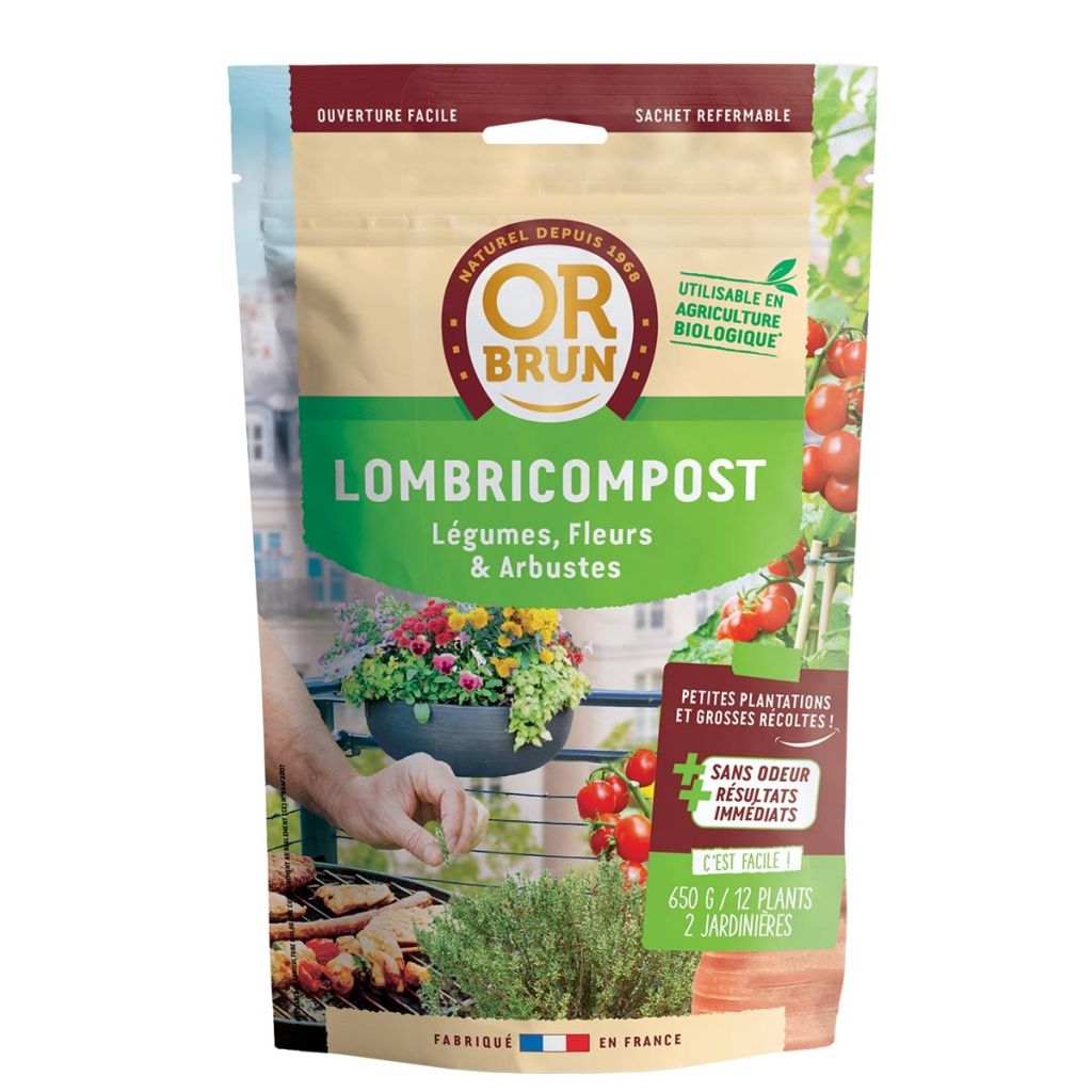 Wormencompost Or Brun