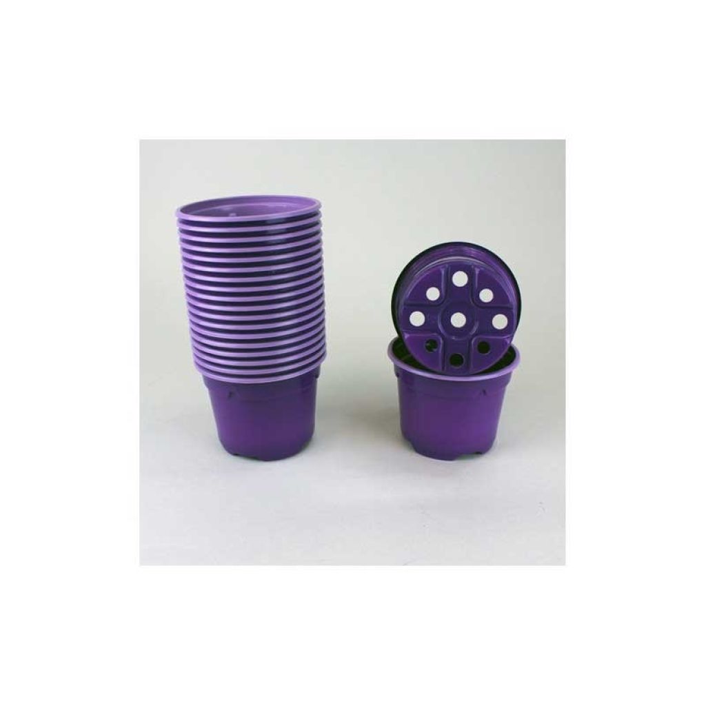 Ronde pot kleur Ø 9 cm - verkocht per 20