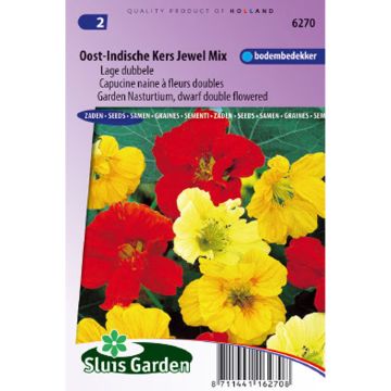 Oost-Indische kers nanum Jewel Mix (zaad) - Tropaeolum majus