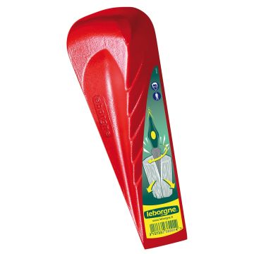 Coin éclateur rouge Leborgne 2,1Kg en acier forgé trempé