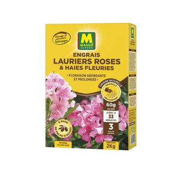 Meststof Korrels (granulaat) voor Laurier en Bloeiende Hagen UAB Masso Garden