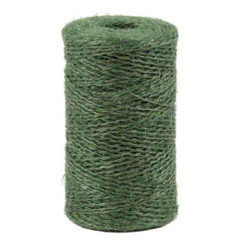 Natuurlijke jute tuindraad met stalen kern - Rol 250g ±190m Ø1.4mm