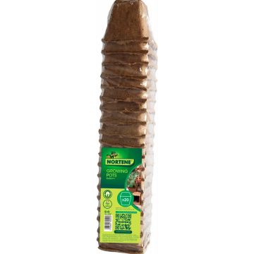 Vierkante biologisch afbreekbare GROWING POTS