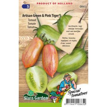 Tomaten-duo Artisan Green Tiger & Artisan Pink Tiger